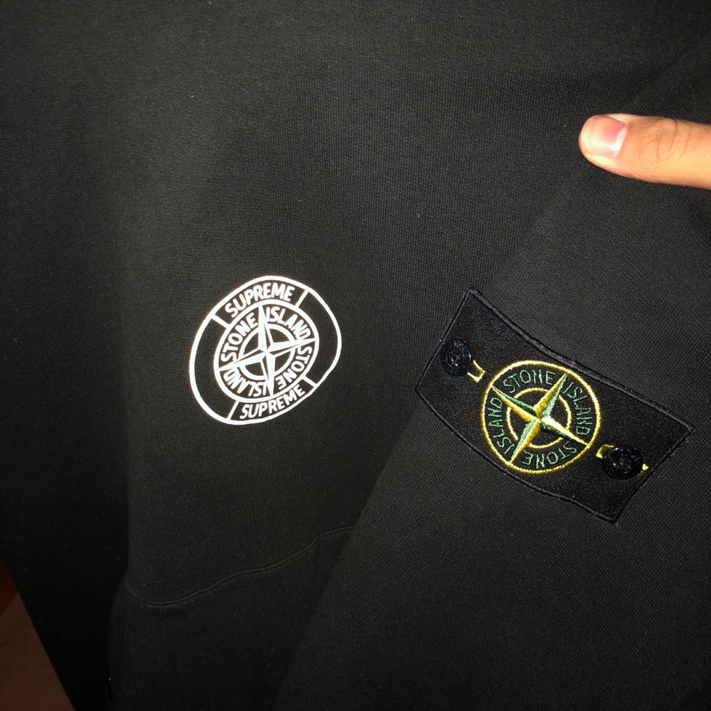 Supreme X Stone Island Hoodie